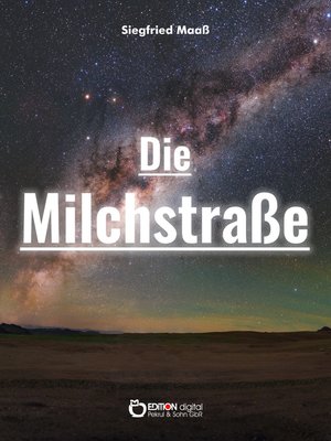 cover image of Die Milchstraße